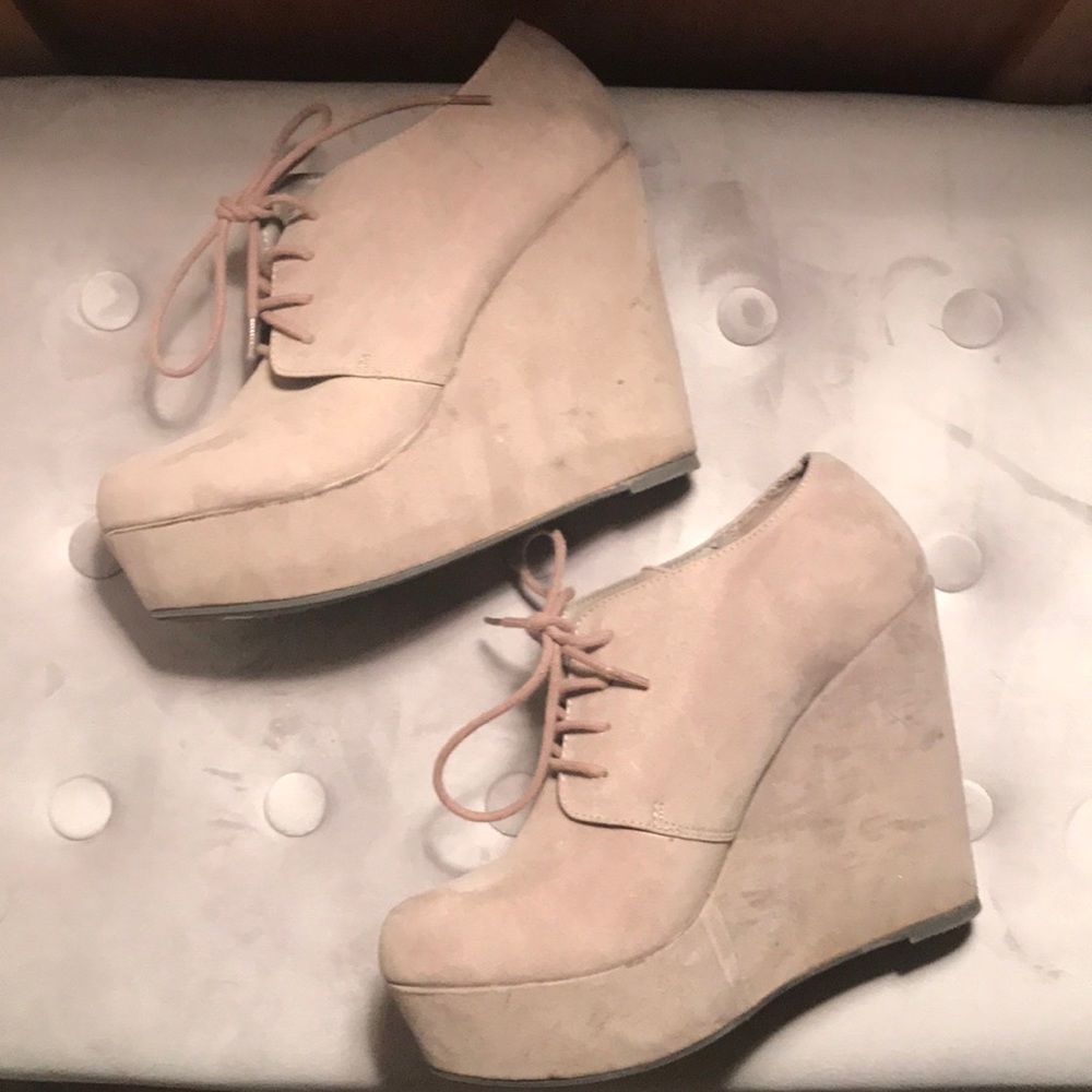 Call it Spring Wedge Booties